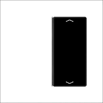 JUNG A402TSAPSW Bedienelement / Zentralplatte Schalterprogramm 26 mm