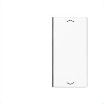 JUNG A402TSAPWW Bedienelement / Zentralplatte Schalterprogramm 26 mm