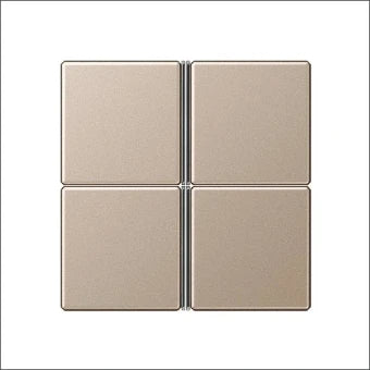 JUNG A404TSACH Bedienelement / Zentralplatte Schalterprogramm 55 mm