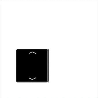 JUNG A404TSAPSW23 Bedienelement / Zentralplatte Schalterprogramm 26 mm
