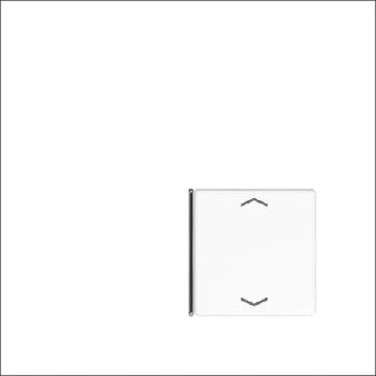 JUNG A404TSAPWW14 Bedienelement / Zentralplatte Schalterprogramm 26 mm