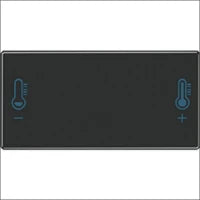 JUNG A4093TSA Bedienelement / Zentralplatte Schalterprogramm 55 mm