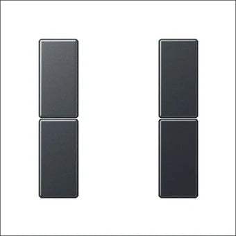 JUNG A502TSAANM Bedienelement / Zentralplatte Schalterprogramm 55 mm