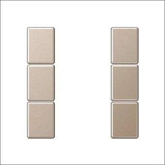 JUNG A503TSACH Bedienelement / Zentralplatte Schalterprogramm 55 mm