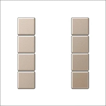 JUNG A504TSACH Bedienelement / Zentralplatte Schalterprogramm 55 mm
