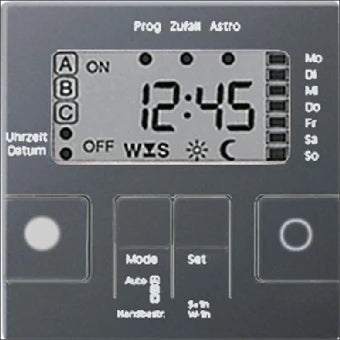 JUNG A5201DTUANM Schakelklok fuer Schalterprogramm