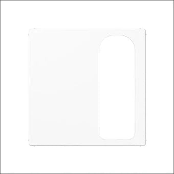 JUNG A527.050WW Bedienelement / Zentralplatte Schalterprogramm 55 mm
