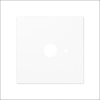 JUNG A527.060WW Bedienelement / Zentralplatte Schalterprogramm 55 mm