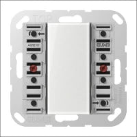 JUNG A502TSAWW Bedienelement / Zentralplatte Schalterprogramm 55 mm