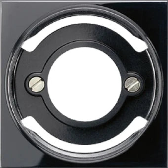 JUNG A537BFPLSW Bedienelement / Zentralplatte Schalterprogramm 55 mm