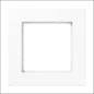 JUNG A595WW Bedienelement / Zentralplatte Schalterprogramm 55 mm