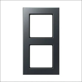 JUNG A5582BFANM Abdeckrahmen Schalterprogramm 10 mm