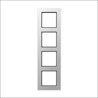 JUNG A5584BFAL Abdeckrahmen Schalterprogramm 10 mm