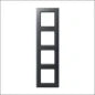 JUNG A595BFPANM Bedienelement / Zentralplatte Schalterprogramm 55 mm