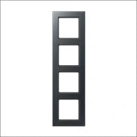 JUNG A595BFPANM Bedienelement / Zentralplatte Schalterprogramm 55 mm