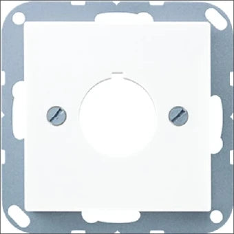 JUNG A564WW Bauteil / Zentralplatte Kommunikations-Schalterprogramm