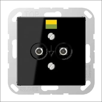 JUNG A565-2BFSW Potentiaal vereffeningscontactdoos