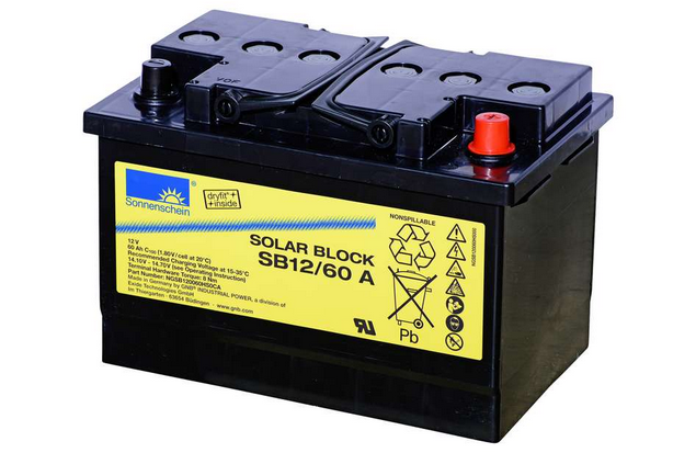 Sonnenschein SOLAR BLOCK SB12/60 A Blei-Gel-Akku 12V 60Ah