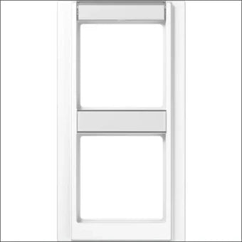 JUNG A582NAWW Abdeckrahmen Schalterprogramm 10 mm