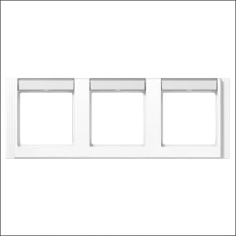 JUNG A5830NAWW Abdeckrahmen Schalterprogramm 10 mm