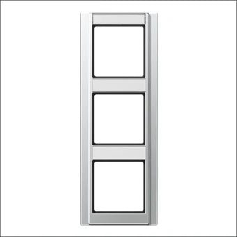 JUNG A583NAAL Abdeckrahmen Schalterprogramm 10 mm