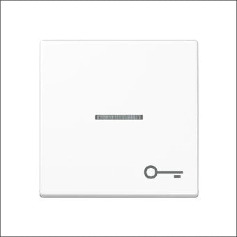 JUNG A590BFKO5TWW Bedienelement / Zentralplatte Schalterprogramm 55 mm