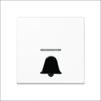 JUNG A590K1KOWW Bedienelement / Zentralplatte Schalterprogramm 55 mm