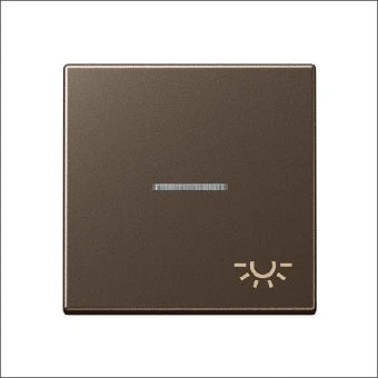 JUNG A590KO5LMO Bedienelement / Zentralplatte Schalterprogramm 55 mm