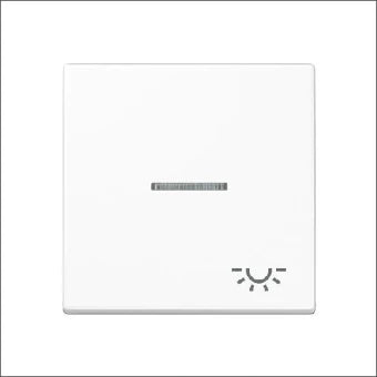 JUNG A590KO5LWW Bedienelement / Zentralplatte Schalterprogramm 55 mm
