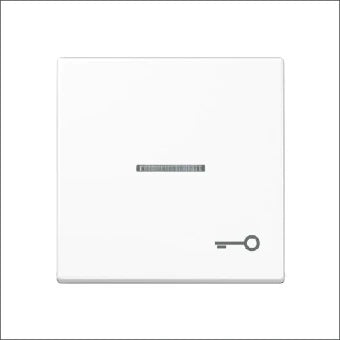 JUNG A590KO5TWW Bedienelement / Zentralplatte Schalterprogramm 55 mm