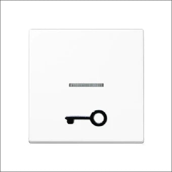 JUNG A590T1KOWW Bedienelement / Zentralplatte Schalterprogramm 55 mm