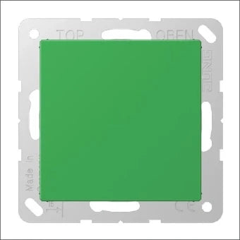 JUNG A594-0GN Bedienelement / Zentralplatte Schalterprogramm 55 mm
