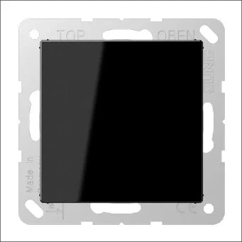 JUNG A594-0SW Bedienelement / Zentralplatte Schalterprogramm 55 mm