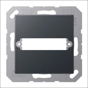 JUNG A594-125ANM Bedienelement / Zentralplatte Schalterprogramm 55 mm
