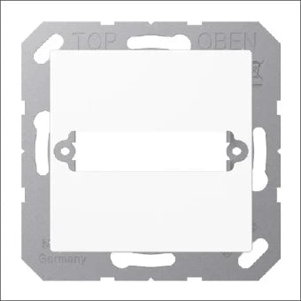 JUNG A594-125WW Bedienelement / Zentralplatte Schalterprogramm 55 mm
