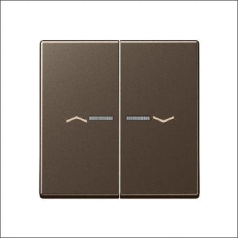 JUNG A595KO5PMO Bedienelement / Zentralplatte Schalterprogramm