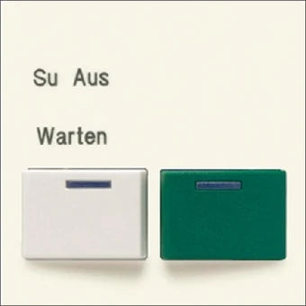 JUNG A642B-2 Bedienelement / Zentralplatte Schalterprogramm 55 mm