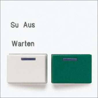 JUNG A642B-2WW Bedienelement / Zentralplatte Schalterprogramm 55 mm