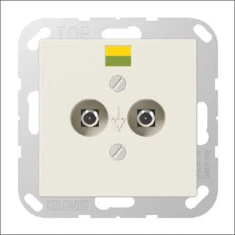 JUNG ABA565-2N Potentiaal vereffeningscontactdoos