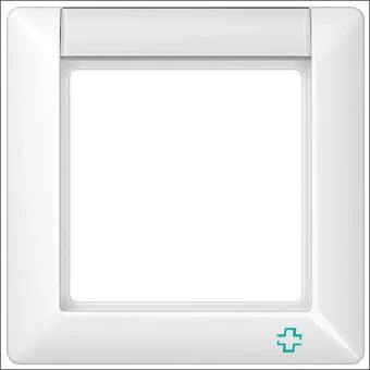 JUNG ABAS581NNAWW Abdeckrahmen Schalterprogramm 10 mm