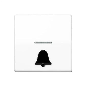 JUNG ABAS591K1KO5WW Bedienelement / Zentralplatte Schalterprogramm 55 mm
