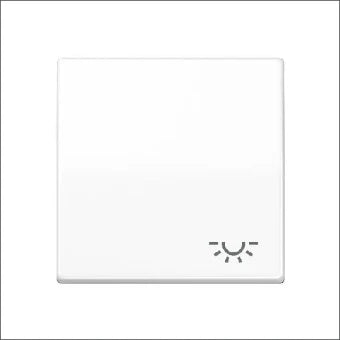 JUNG ABAS591LWW Bedienelement / Zentralplatte Schalterprogramm 55 mm