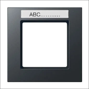 JUNG AC581BFNAANM Abdeckrahmen Schalterprogramm 10 mm