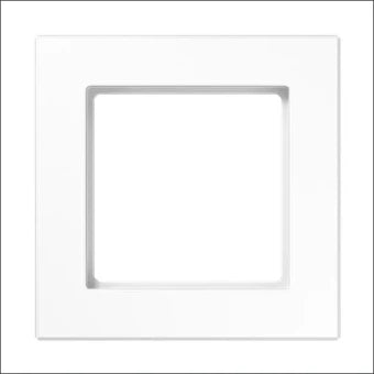 JUNG AC581BFWW Abdeckrahmen Schalterprogramm 10 mm