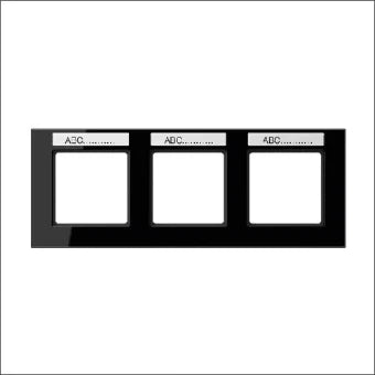 JUNG AC5830BFNASW Abdeckrahmen Schalterprogramm 10 mm