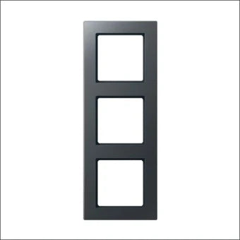 JUNG AC583BFANM Abdeckrahmen Schalterprogramm 10 mm