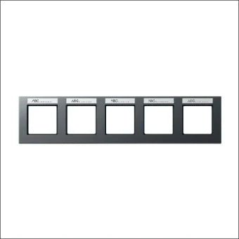 JUNG AC5850BFNAANM Abdeckrahmen Schalterprogramm 10 mm