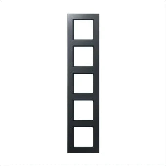 JUNG AC585BFANM Abdeckrahmen Schalterprogramm 10 mm