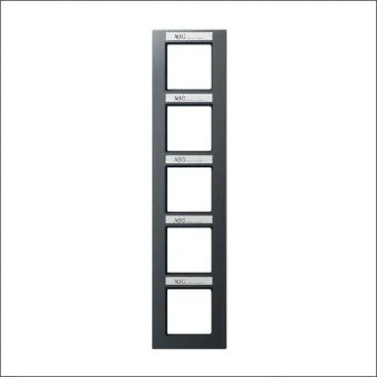 JUNG AC585BFNAANM Abdeckrahmen Schalterprogramm 10 mm