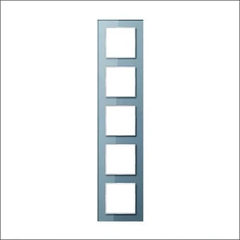 JUNG AC585GLBLGR Abdeckrahmen Schalterprogramm 10 mm